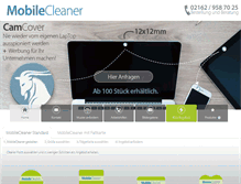 Tablet Screenshot of mobilecleaner.de